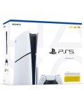 Sony Playstation 5 Slim Console Glacier White - 1TB / Disc
