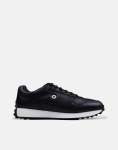Ben Sherman Arthur Black Leather Sneaker - UK11 Black