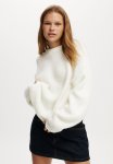 Cotton On Luxe Crew Pullover - White