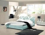 Simon Baker Suede Bed Wrap Standard Length Duck Egg Various Sizes - Duck Egg Double