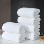 Extra Large White Cotton Bath Sheet - Plush Bathroom Towel With Superb Absorbency 1 Pcs