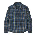Mens Long-sleeved Cotton In Conversion Lightweight Fjord Flannel Shirt - - Lavas: Fertile Brown XXL