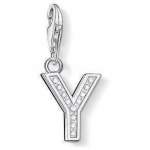 Cz Letter Y Charm