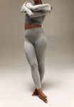 Softmove Sports Tights - Light Grey Marl