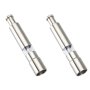 MINI Stainless Steel Salt And Pepper Grinders - 2 Pack