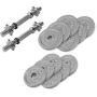 Cast Iron Dumbbell Set 27.5KG - Spinlock Star Collars