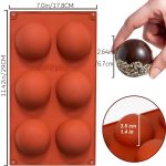 Sphere Silicone Mould 6 Cavity L