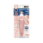 Meeco Retractable Correction Tape 5MMX6M Rpink