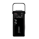 Aimax 30000 Mah Power Bank 22.5W Fast Charging With Retractable LED Light - Black