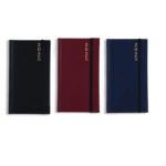 Slimline Week-to-view+elastic Diary 2026 Navy