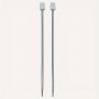 1pairs Metal Knitting Needles 25cm Knitting Needles For Beginners Professional Knitters Lightweight Knitting Needles For Arthritic Hands Straight Knitting Needles Set
