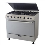 Sunbeam 5 Burner Gas Hob With Electric Oven S.steel