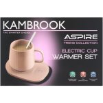 Kambrook Aspire Mug Warmer Set Pink