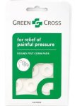Green Cross Corn Pads Oval Felt