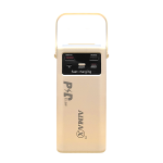 Aimax 30000 Mah Power Bank 22.5W Fast Charging With Retractable LED Light - Pink