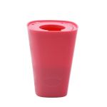 1 Piece Pink Hanging Upside Down Plastic Planter European Style