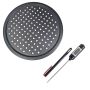 Portable Digital Thermometer With Pizza Pan Tray Set