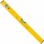 Spirit Level Box 600MM X 1.4MM 2 X Vial 0.5MM Accur. Alum.