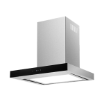 T-shape Stainless Steel Wall Mounted Extractor With Large Integrated LED Light Panel – 60CM