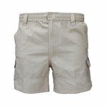 Sterling Pull On Cargo Shorts 14CM Khaki