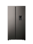 Hisense 508L No Frost Side By Side Fridge With Water Dispenser-titanium