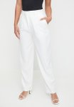 Tailored Carrot Leg Pants In Milk - Milk