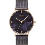 Mosaik - Walnut Brown Dial Brown Mesh Strap Lds V268LXVNMN