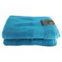 Big And Soft Luxury 600GSM 100% Cotton Bath Sheet Pack Of 2 - Teal