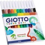 Turbo Maxi 12 Large Fibre-tip Pens