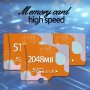 High-speed 2048MB Class 4 Micro Sd Memory Card: Durable Storage For Smartphones And Cameras - Perfect Gift For Birthdays And Easter