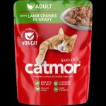 Catmor Adult Pouch Lamb Chunks In Gravy 70GR