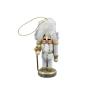 Larp Wooden Nutcracker Gold/white