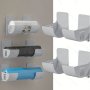 4 PCS Non-Drilling Kitchen Storage Racks - Multi-Functional Storage Racks For Garbage Bags Kitchen Rolls And More - Suitable For Fridge Side Cabinet And Umbrella Storage