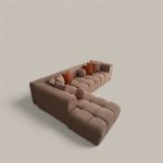 WLSMC1 Marshmallow L Shape Couch