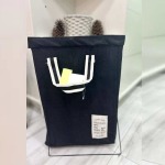 Foldable Laundry Basket Organizer - Black