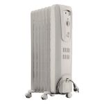 De'Longhi Delonghi Electric 7 Fin Oil-filled Radiator Heater White