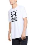 Men's Ua Gl Foundation Short Sleeve T-Shirt - White Black XXL