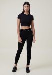 Cotton On High Rise Skinny Jean - Black