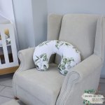 Feeding Pillow Cover Pennygum Green Leaf