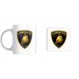 Lamborghini Emblem Mug And Coaster