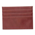 Obotsnoi Fashionable Pu Leather Name Card Organizers Case Multiple Layer Capacity Fits 50 Business Cards Perfect For Meetings Bu