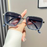 Fashion Glasses Women's Metal Border Glasses Double Layer Frame Women's Fashion Glasses