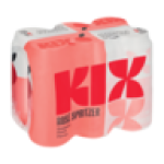 Raspberry Peach Flavour Spritzer Cans 6 X 440ML