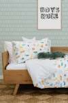 Dino Safari Cotton Duvet Cover - Queen