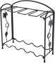 Wine Racks With Glass Holder Pipe Hanging Wine Rack Shelves