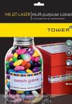 W103 Multi Purpose Inkjet-laser Labels - Box Of 100 Sheets