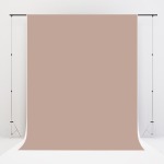 3X6M Pvc Vinyl Studio Backdrop Nude Brown With Black Backing - Default