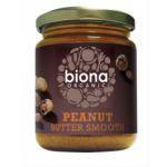 Organic Smooth Peanut Butter Unsalted 250G