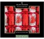 6 Deluxe Poinsettia 30CM Crackers A Festive Favorite For Your Christmas Table Xmas Crackers Pack Of 6