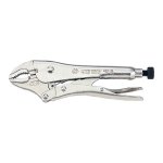 King Tony Nickel Plated Locking Pliers 254 Mm